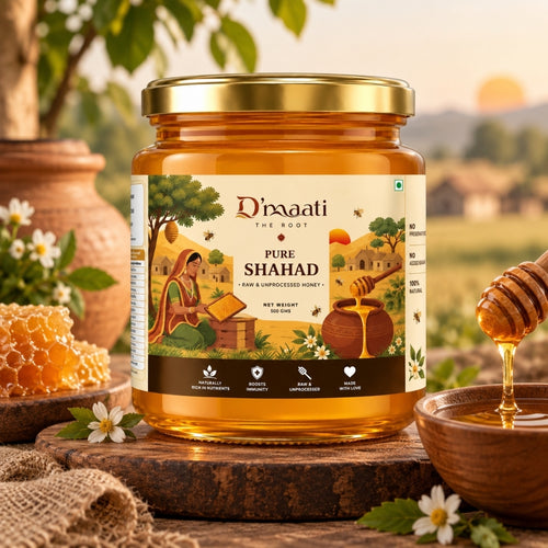 Raw Desi Shahad 1kg | D’maati